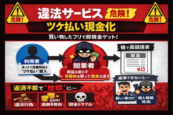 5chで話題の「後払い現金化(ツケ払い)」とは?その裏側を徹底解説!