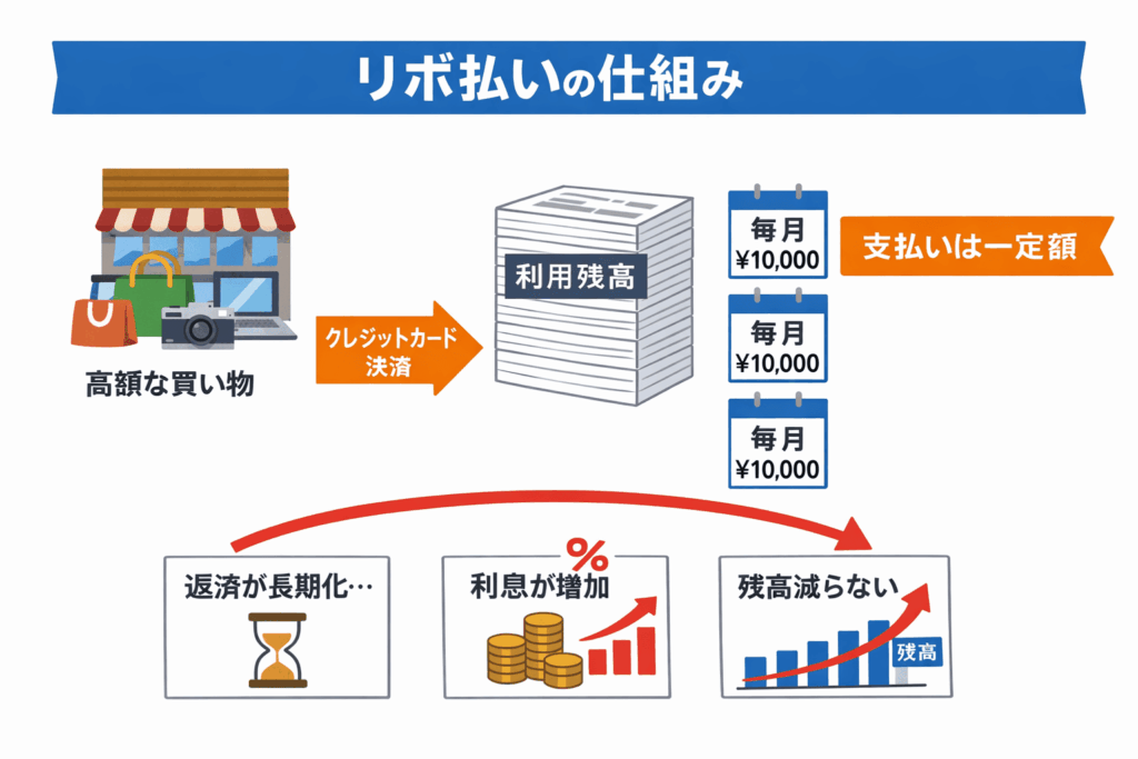 リボ払い仕組み画像